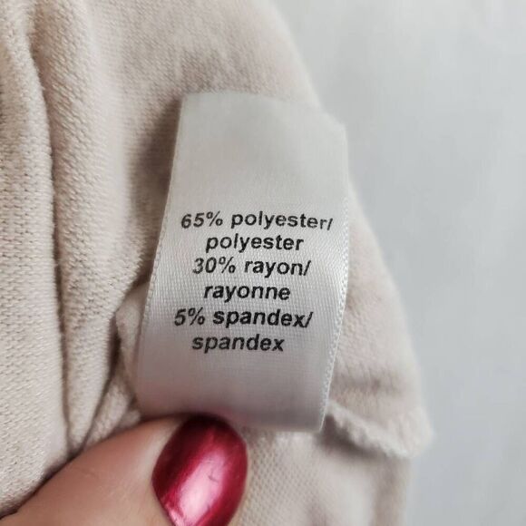 Studio Y Maurices Size Medium Pink Open Front Cardigan Sweater - Picture 5 of 6